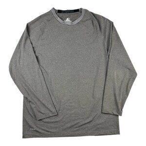 Starter Performance Long Sleeve Shirt Grey Size 2X